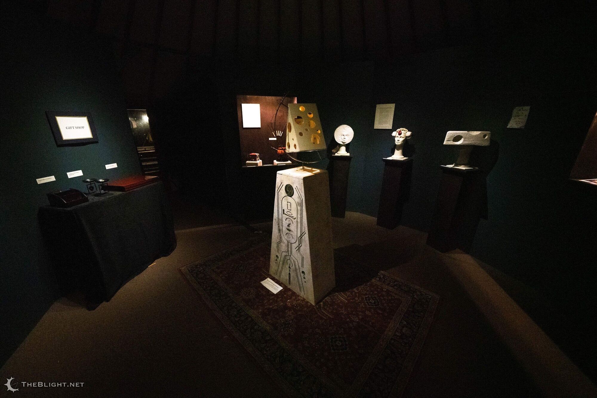 The Museum of Cheeselantian Archaeology exhibition gallery