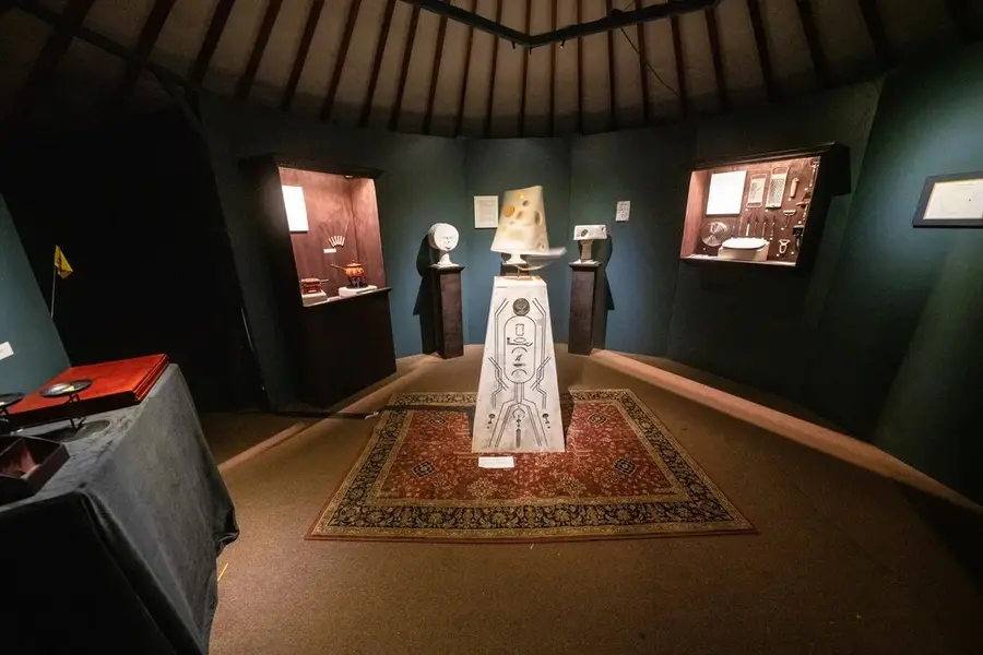 Museum of Cheeselantian Archaeology installation photo