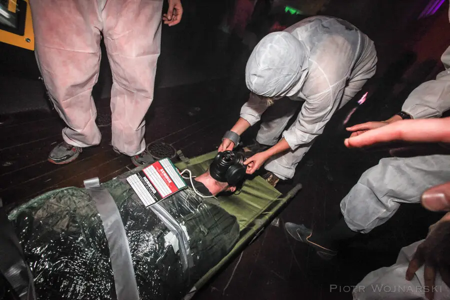 Department of Decontamination containment photo