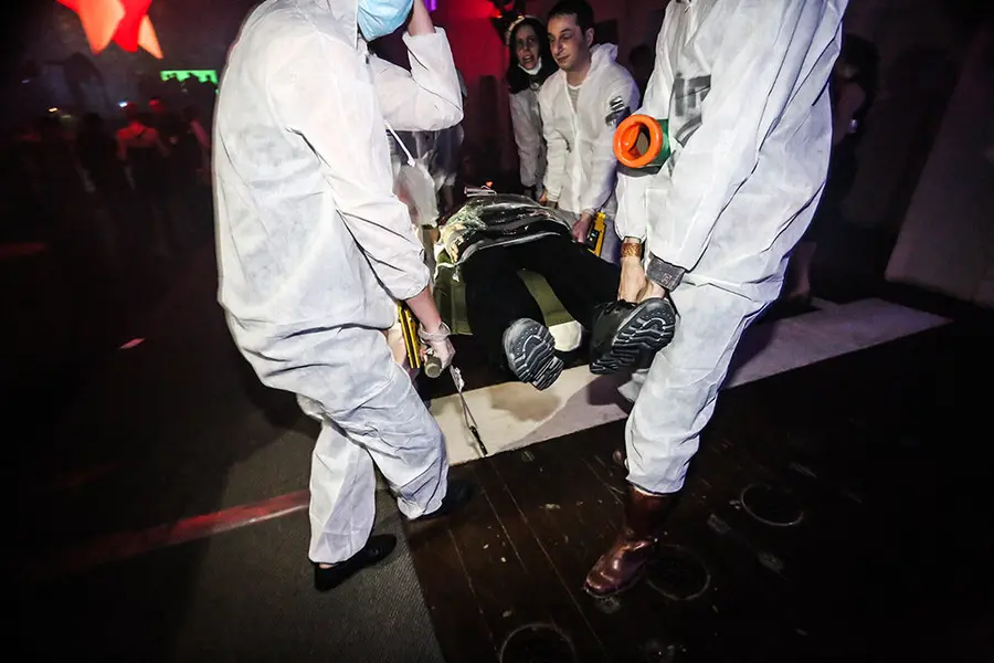 Department of Decontamination containment photo