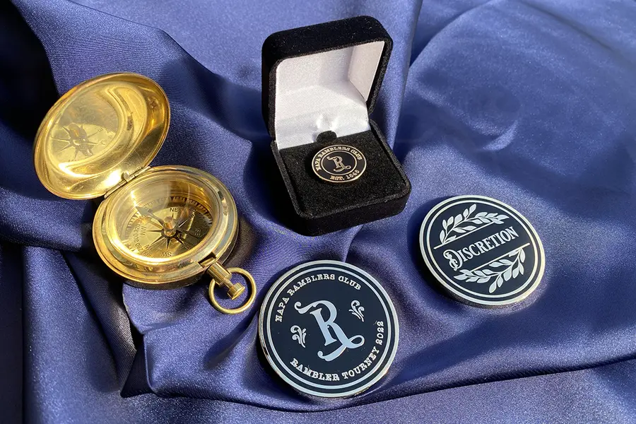 Napa Ramblers Club branded object