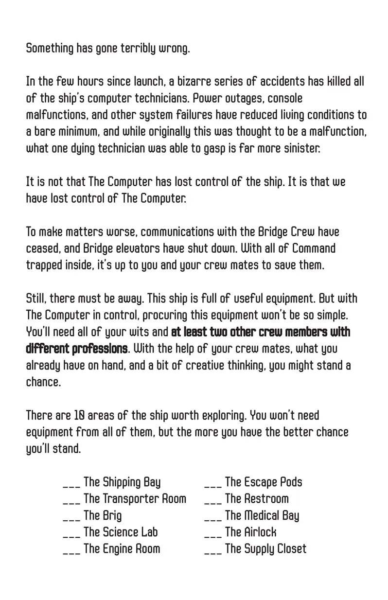 Titanica rules card 2